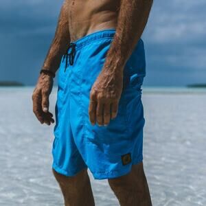 Body Glove XL Blue Nylon Swim Trunks Board Shorts